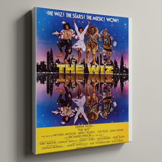 The Wiz Classic Movie Poster - Stretched Canvas