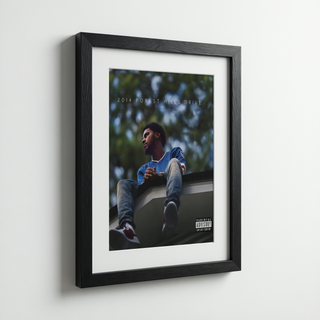 2014 Forest Hills Drive Poster - Wooden Framed Canvas