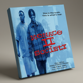 Menace II Society Movie Poster - Stretched Canvas