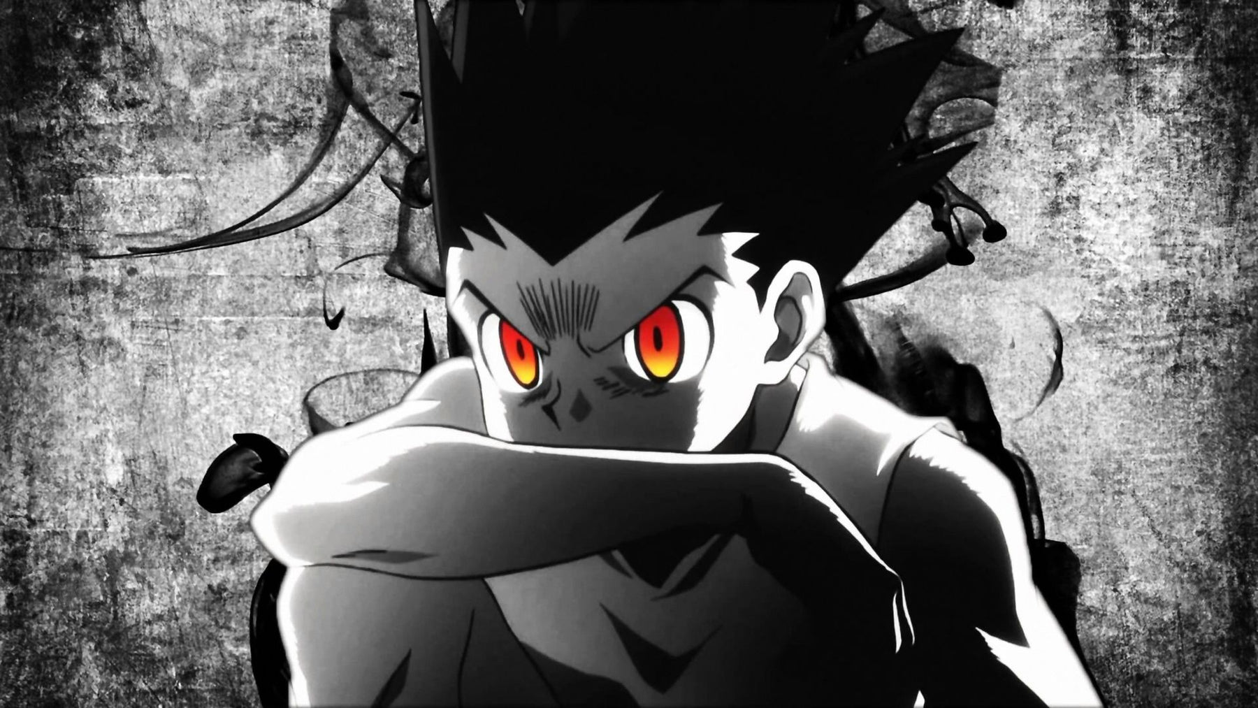 Gon Freecss Dark Anime Poster