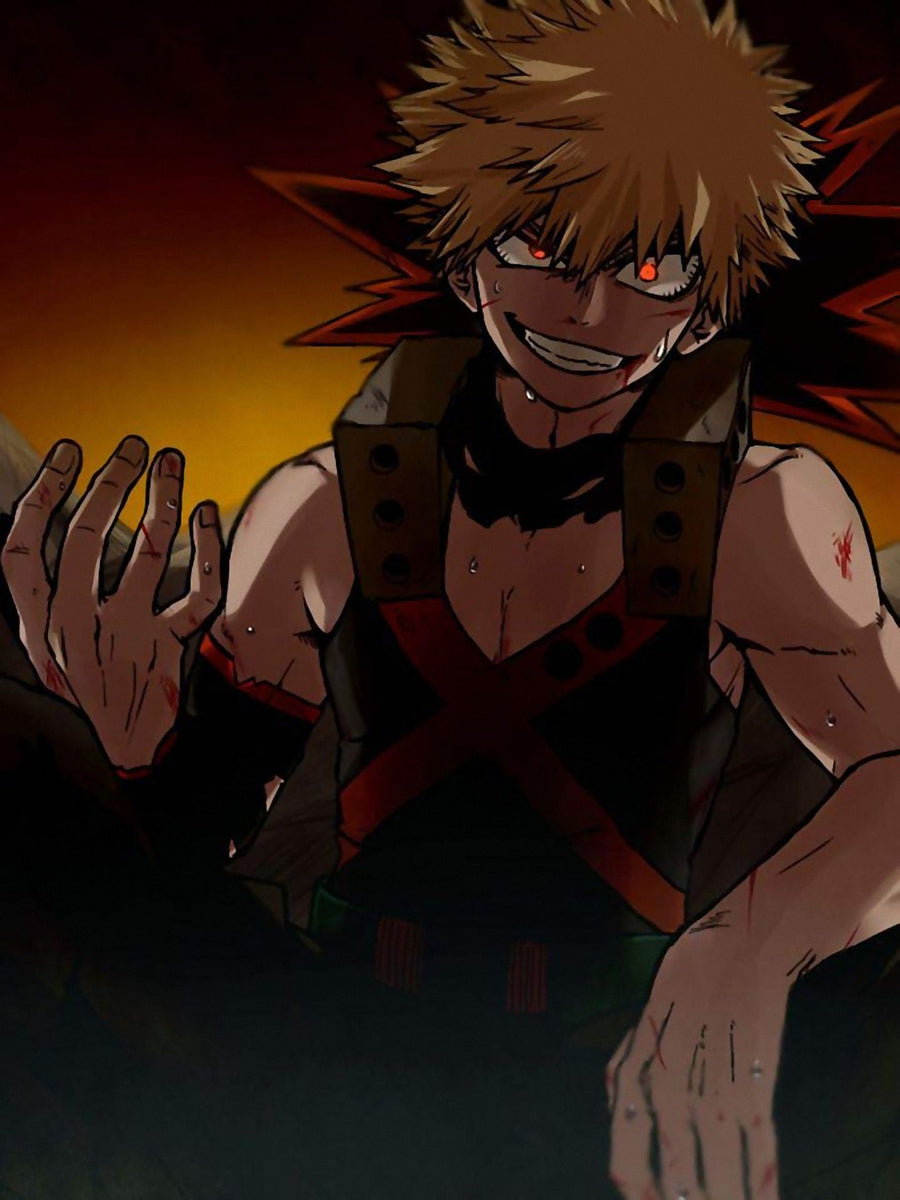 Bakugo Intense Anime Art