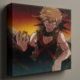 Bakugo Intense Anime Art