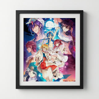 Magi Anime Adventure Group Poster