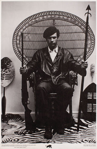 Huey Newton Black Panther Poster
