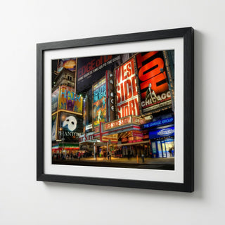 Times Square Broadway Night