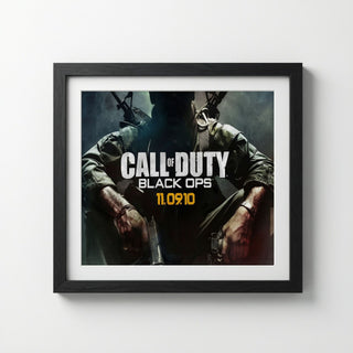 Call of Duty Black Ops Poster