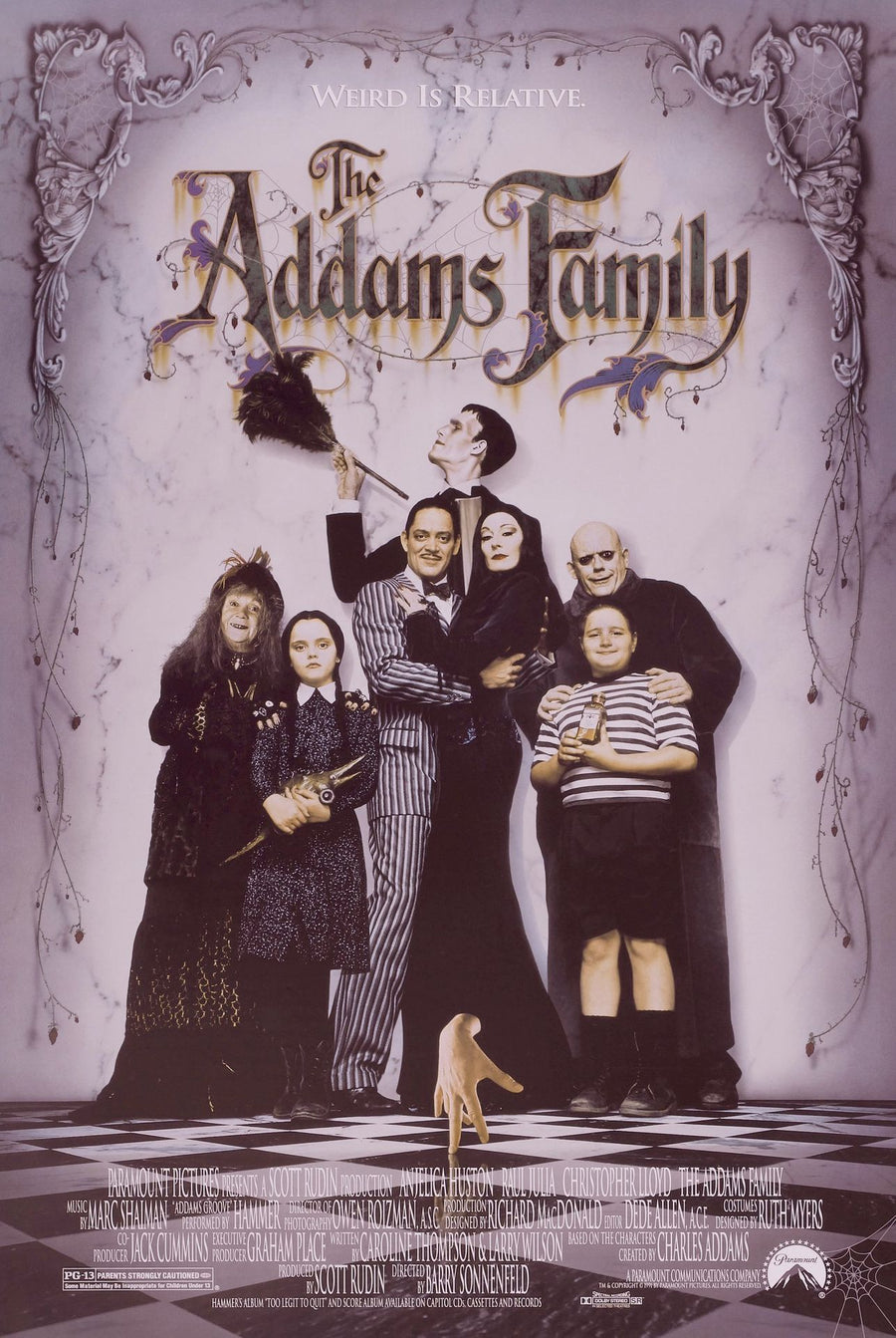 The Addams Family Classic Poster