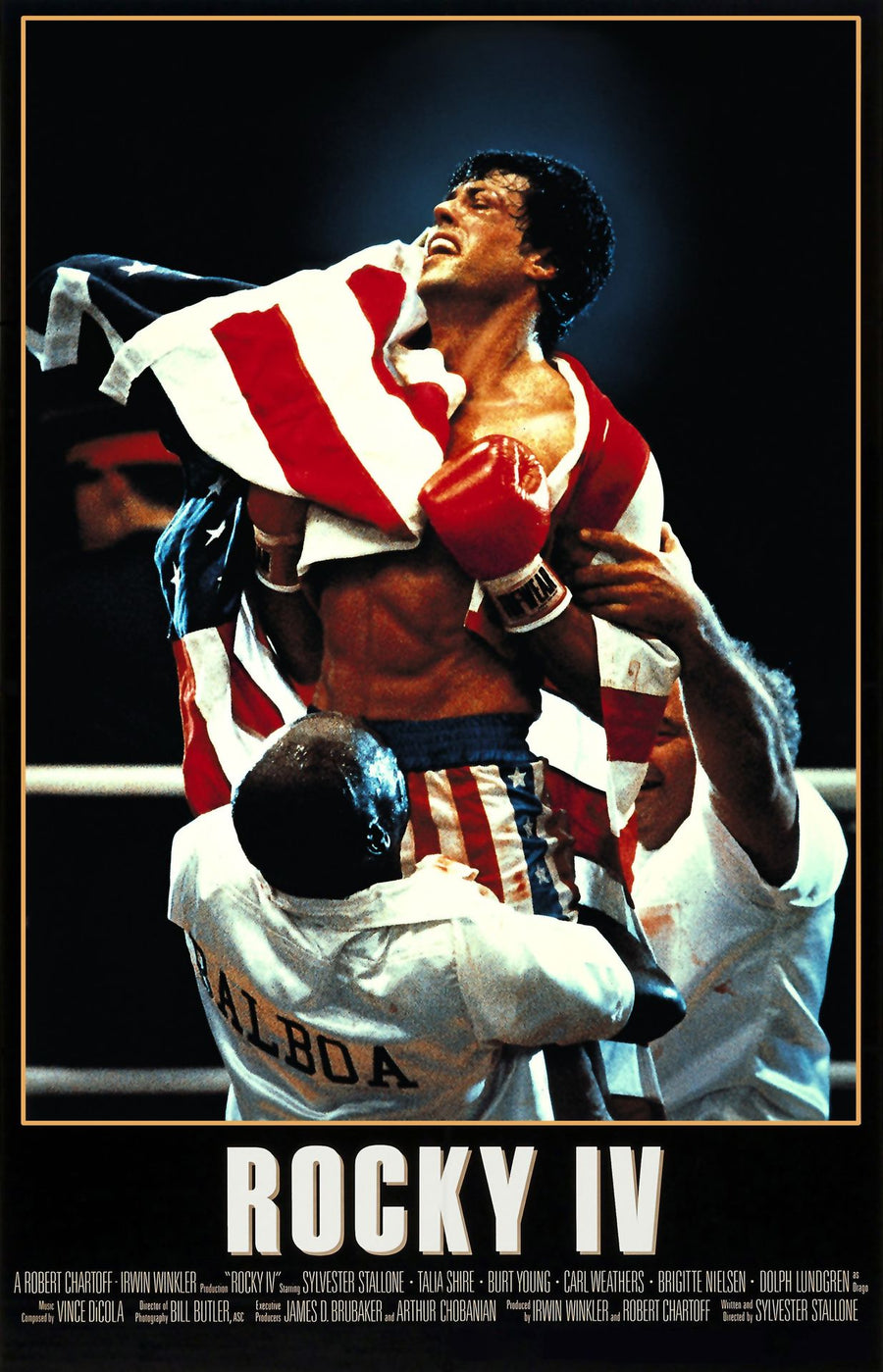 Rocky IV Classic Movie Poster