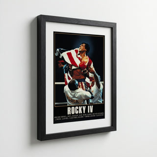 Rocky IV Classic Movie Poster