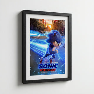Sonic The Hedgehog Movie Poster