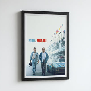 Ford v Ferrari Movie Poster