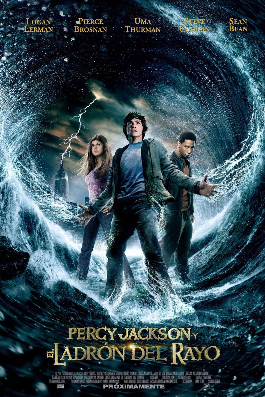 Percy Jackson Lightning Thief Poster