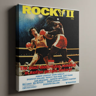 Rocky II Vintage Movie Poster