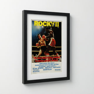 Rocky II Vintage Movie Poster