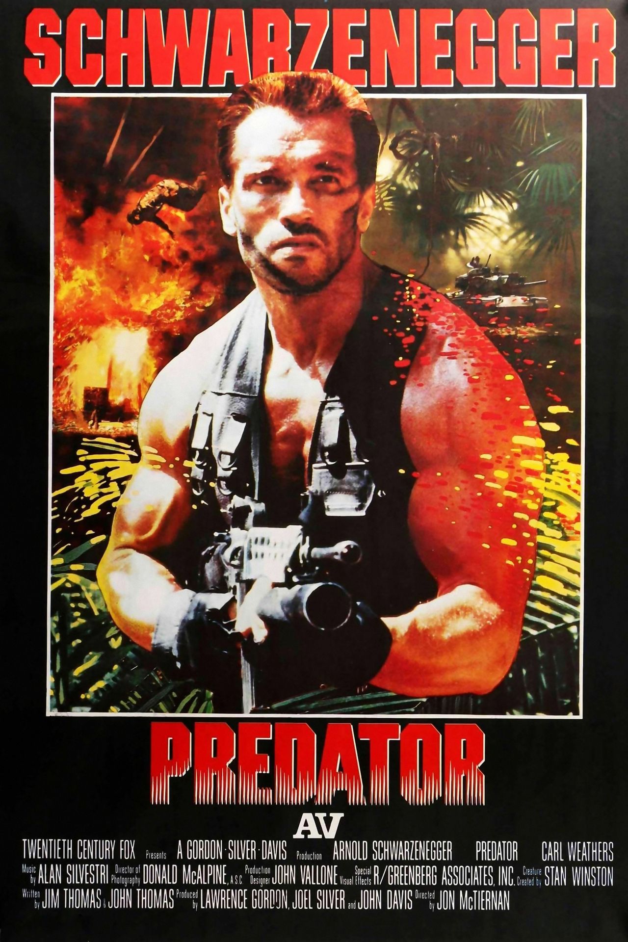 Classic Predator Movie Poster