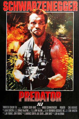 Classic Predator Movie Poster