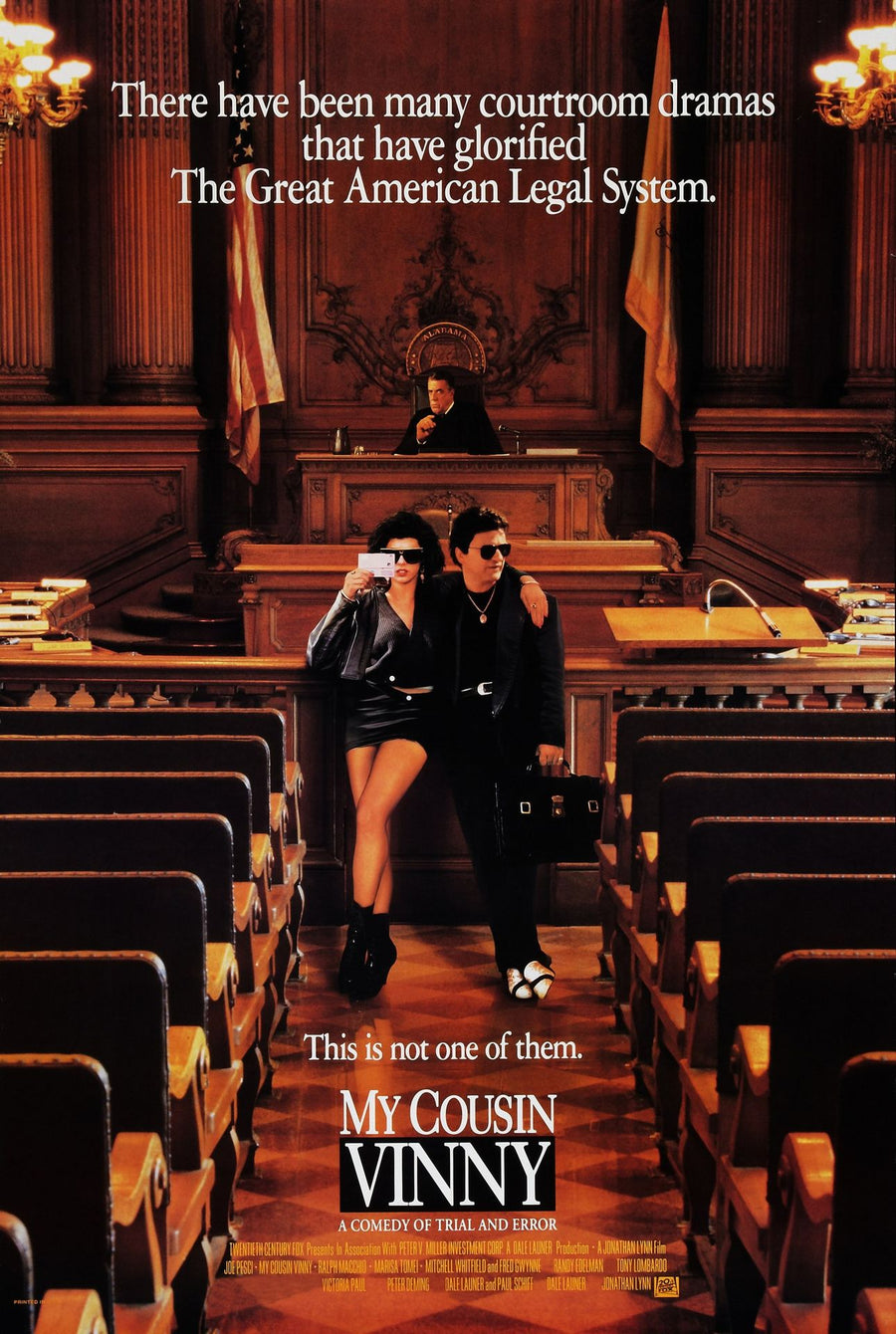 My Cousin Vinny Movie Poster
