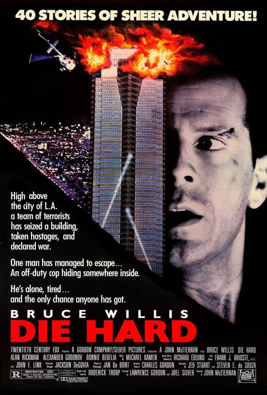 Die Hard Classic Movie Poster