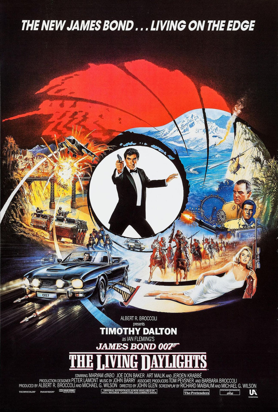 The Living Daylights Movie Poster
