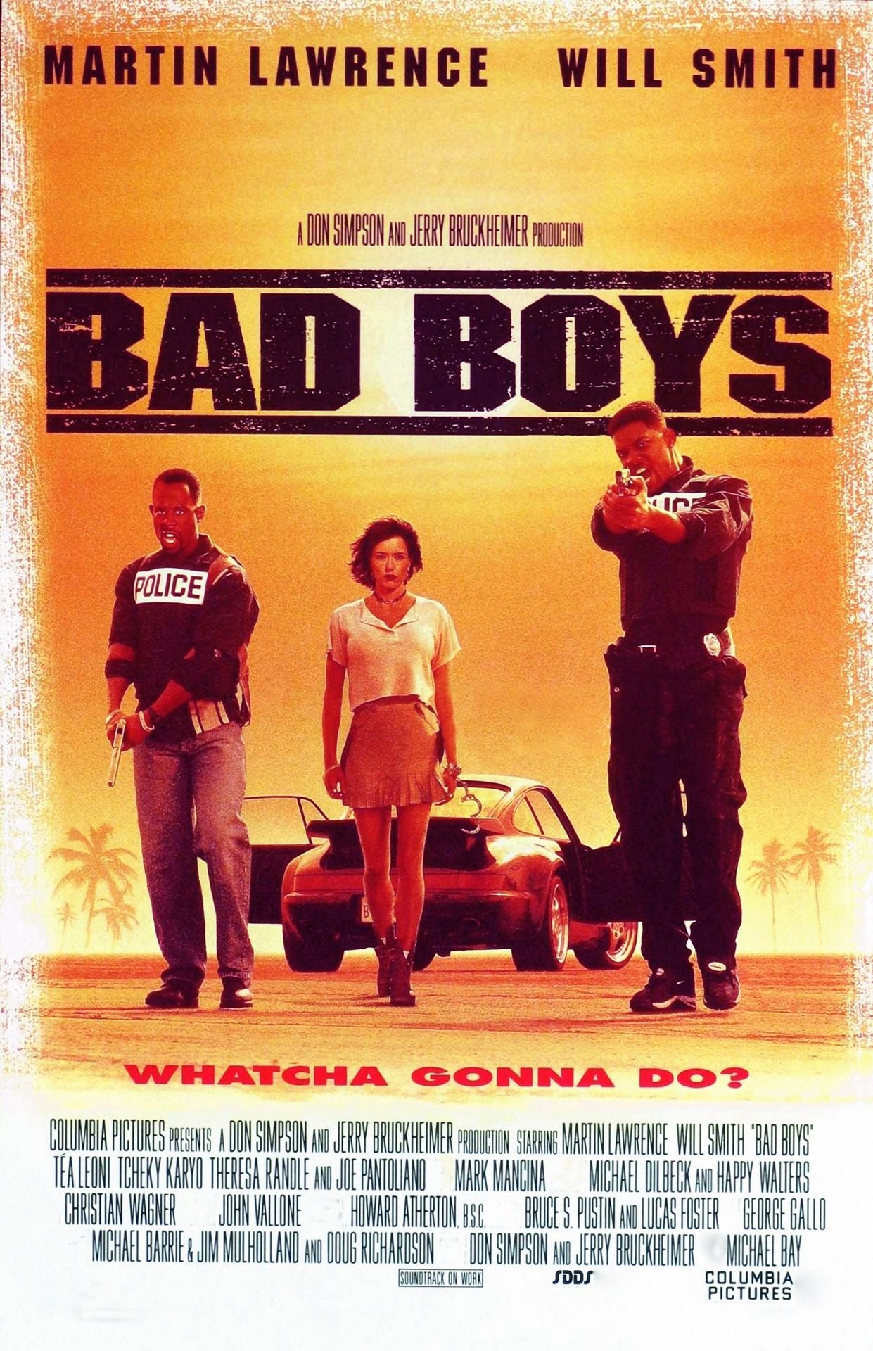 Bad Boys Classic Movie Poster