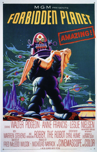 Forbidden Planet Classic Movie Poster