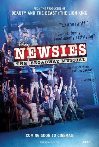 Newsies Broadway Musical Poster