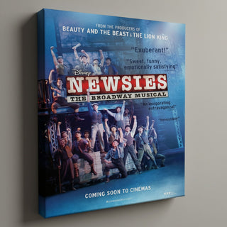 Newsies Broadway Musical Poster