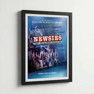 Newsies Broadway Musical Poster