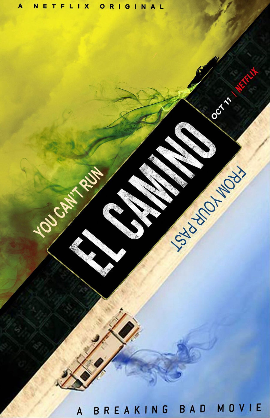 El Camino Breaking Bad Poster