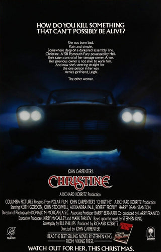 Christine Classic Horror Movie Poster