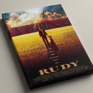 Rudy Inspirational Sports Movie Poster