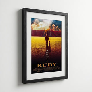 Rudy Inspirational Sports Movie Poster