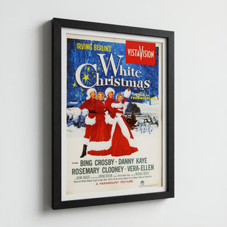 White Christmas Vintage Movie Poster