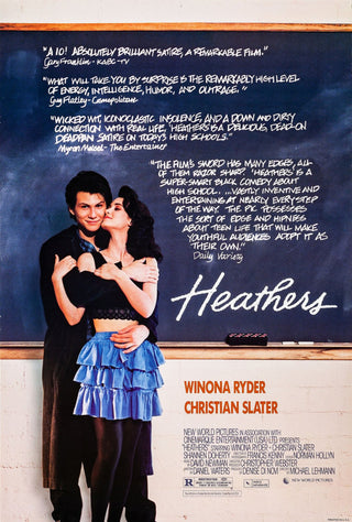 Heathers Classic Movie Poster