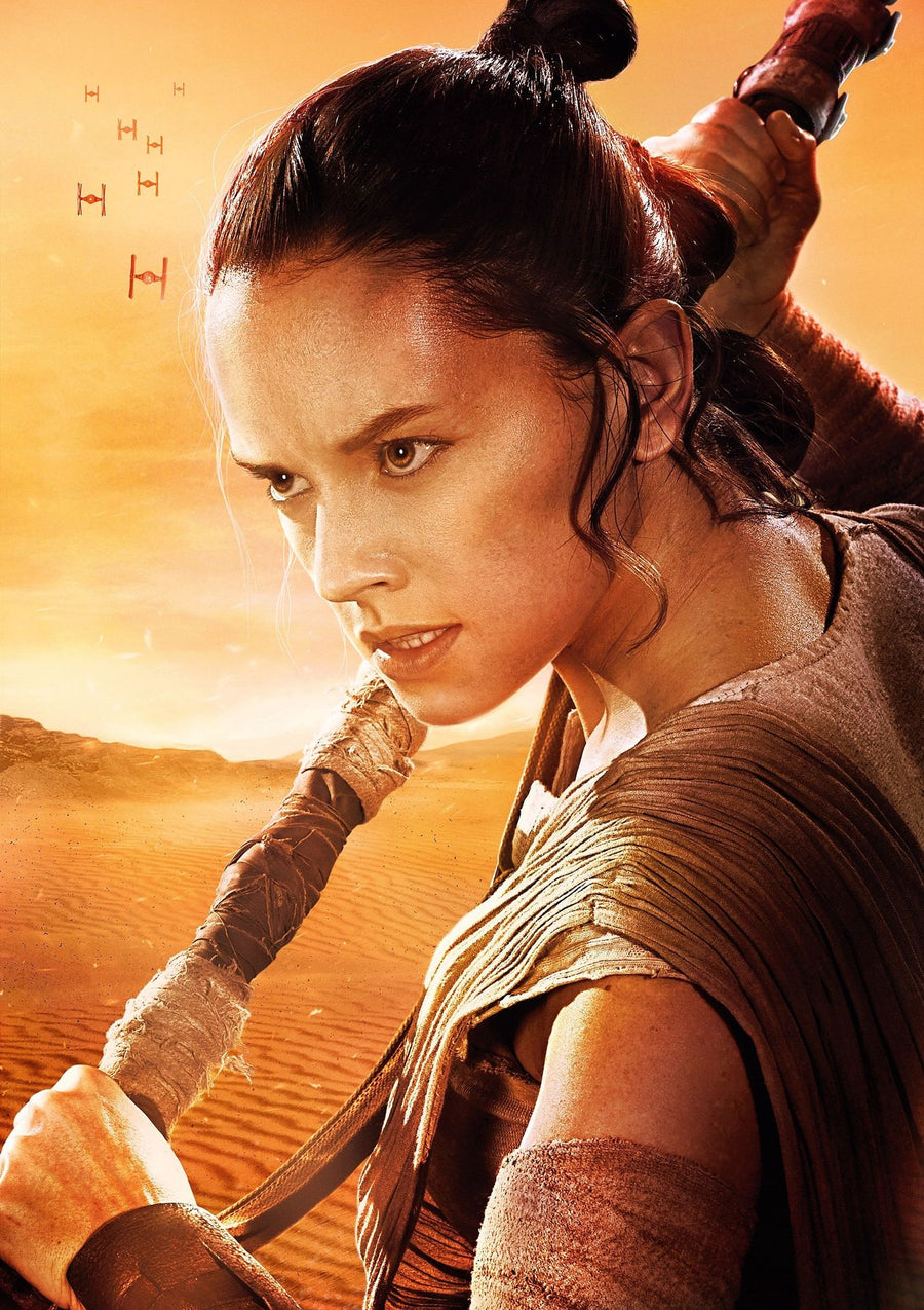 Rey Star Wars Movie Poster