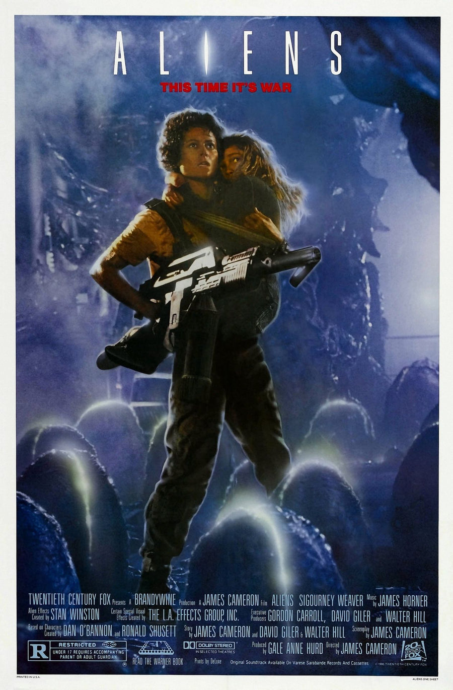 Aliens Classic Movie Poster