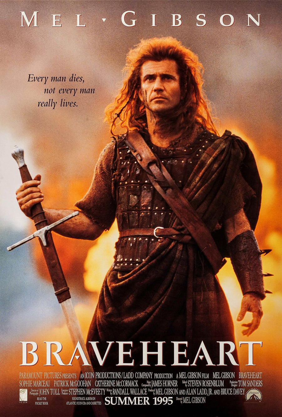 Braveheart Classic Movie Poster