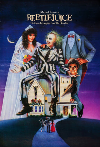 Beetlejuice Classic Movie Poster