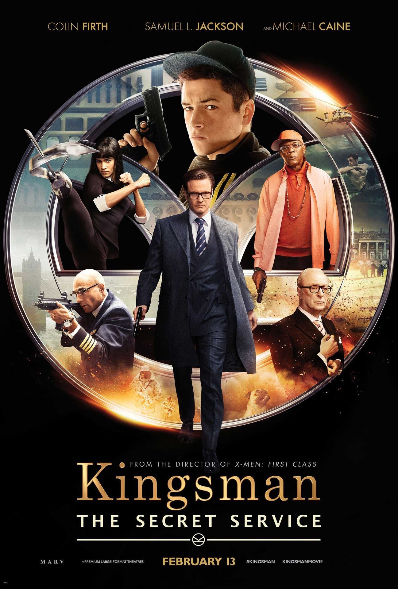 Kingsman The Secret Service Poster
