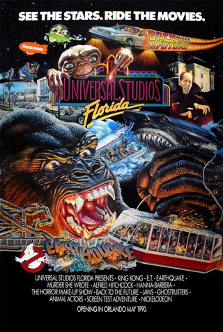 Universal Studios Florida Vintage Poster