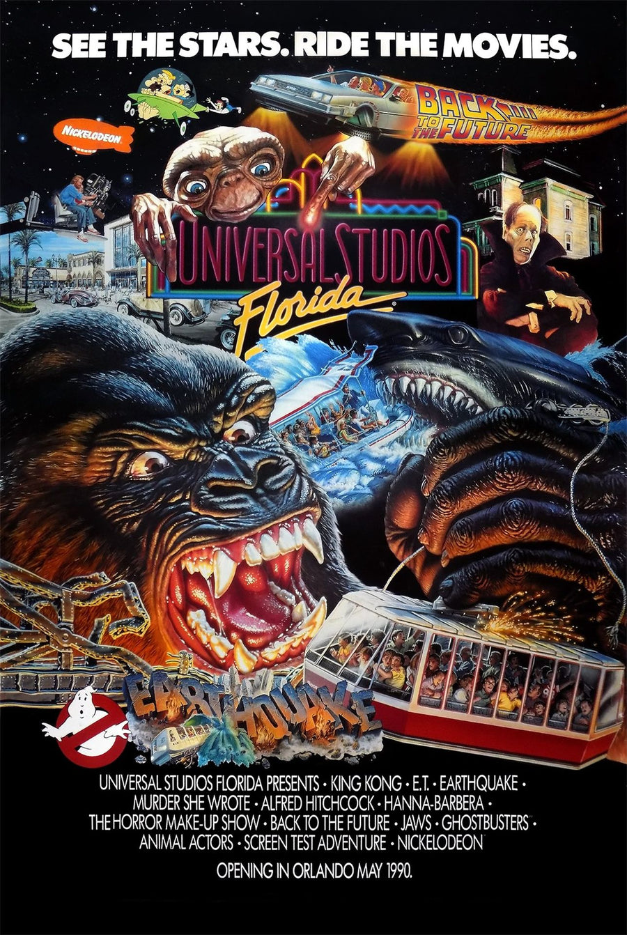 Universal Studios Florida Vintage Poster