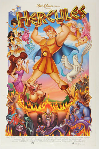Hercules Walt Disney Movie Poster