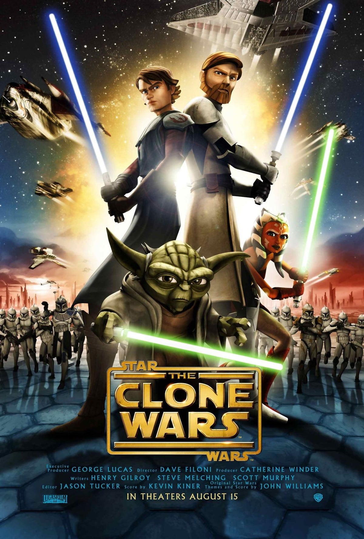 Star Wars The Clone Wars Poster