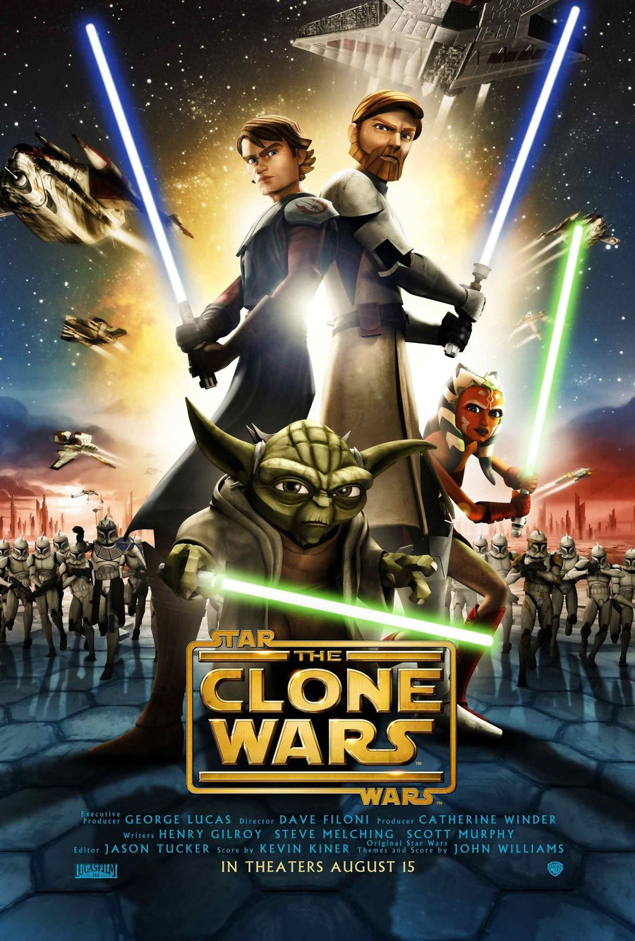 Star Wars The Clone Wars Poster