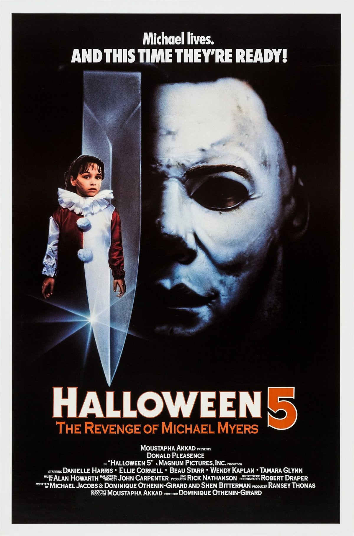 Halloween 5 Movie Poster