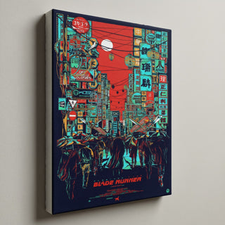 Blade Runner Neon City Poster