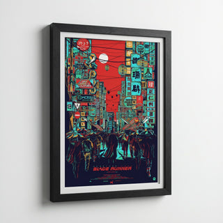 Blade Runner Neon City Poster