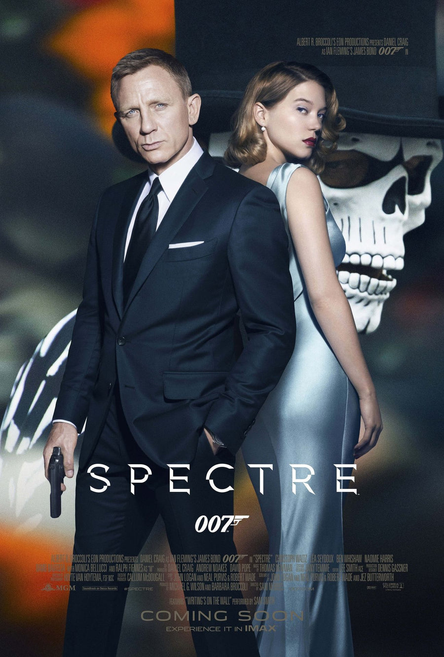 Spectre 007 James Bond Poster
