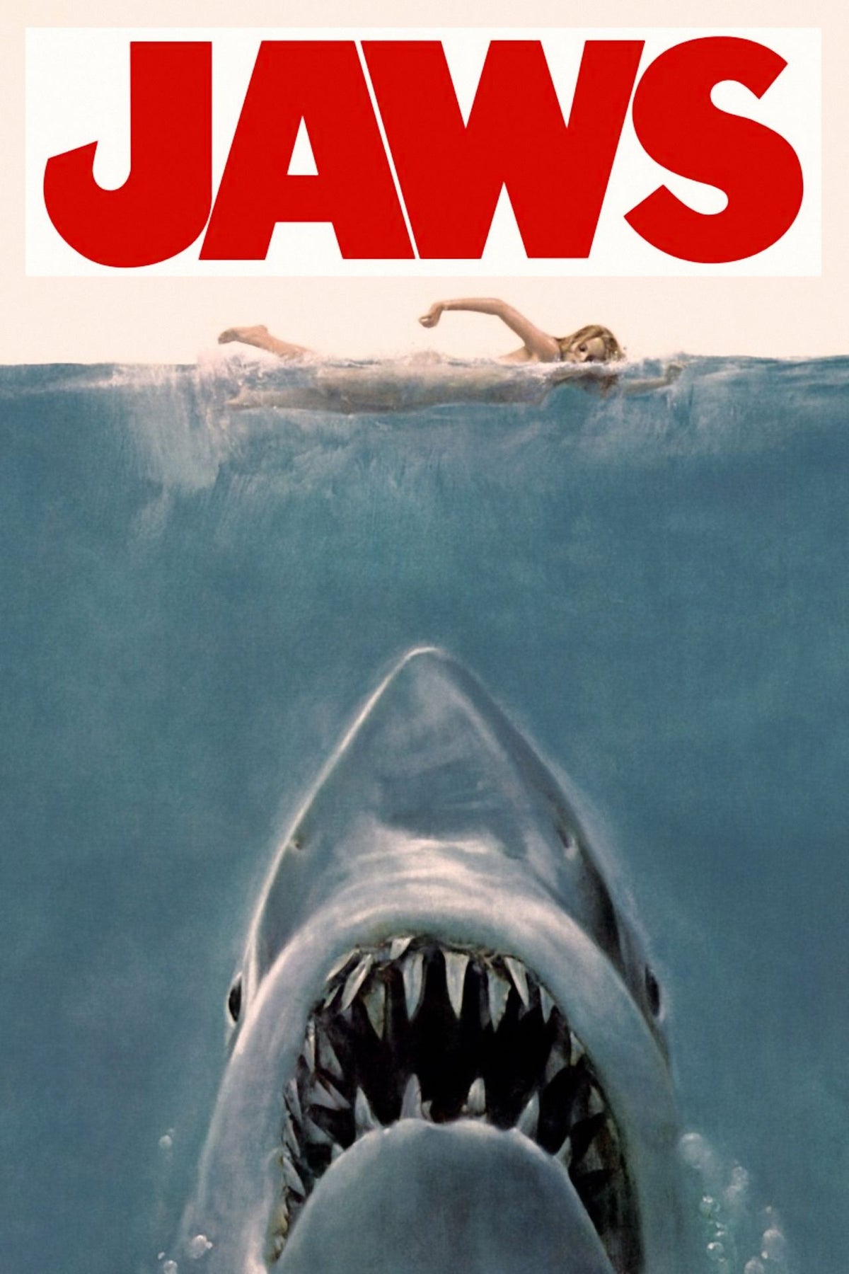 Jaws Classic Movie Poster