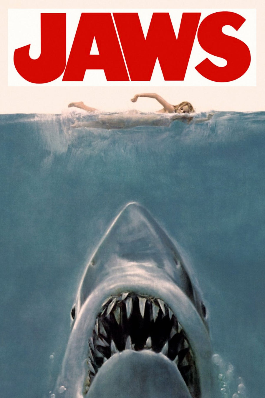 Jaws Classic Movie Poster